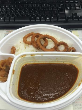 ココ壱イカカレー弁当