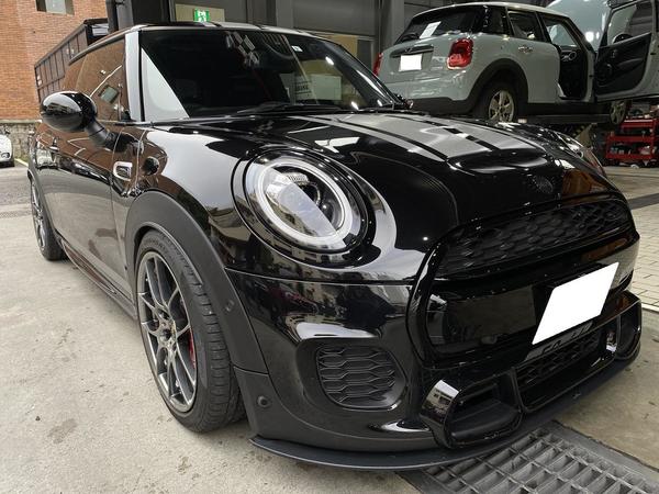 MINI F56 ウエスト ライン ブラック